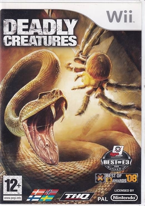 Deadly Creatures - Wii (B Grade) (Used)
